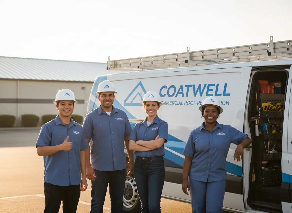 Commercial roof coating company in Wilsey, KS